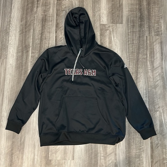 Texas A&M Aggies Adidas ClimaWarm Hoodie - 2XL - Picture 2 of 8